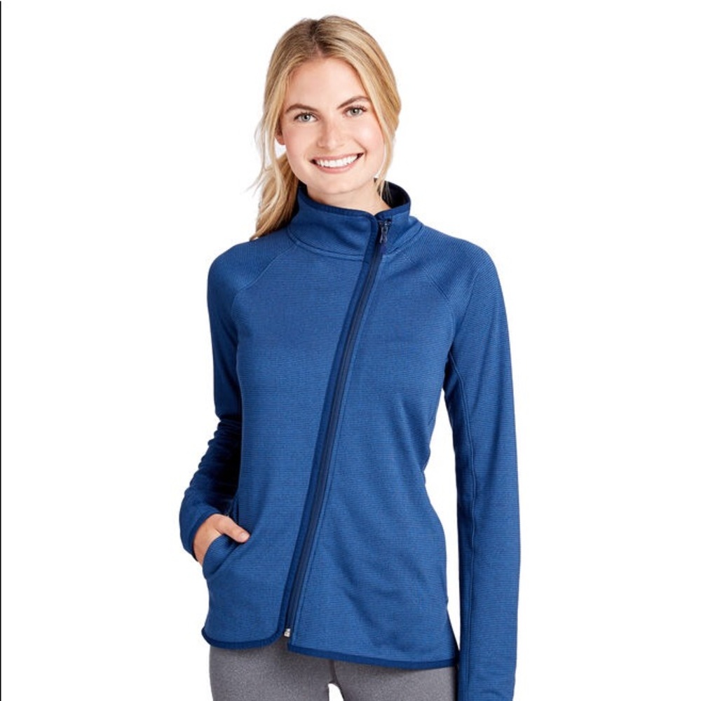 Vineyard Vines 🐳 Women Asymmetrical Full-Zip Fleece